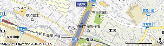 愛知県名古屋市緑区鳴海町（御茶屋）周辺の地図