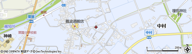 兵庫県神崎郡神河町中村126周辺の地図