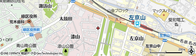 愛知県名古屋市緑区漆山315周辺の地図