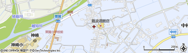 兵庫県神崎郡神河町中村78周辺の地図