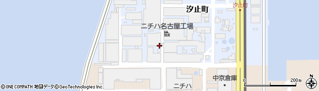 愛知県名古屋市港区汐止町周辺の地図