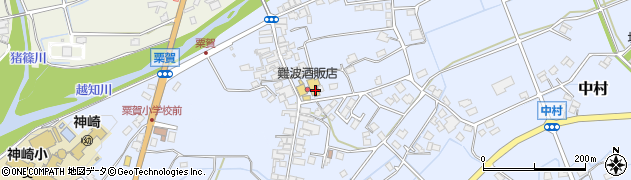 兵庫県神崎郡神河町中村161周辺の地図