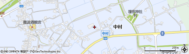 兵庫県神崎郡神河町中村426周辺の地図