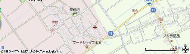 滋賀県東近江市木村町620周辺の地図