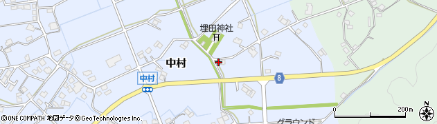 兵庫県神崎郡神河町中村645周辺の地図