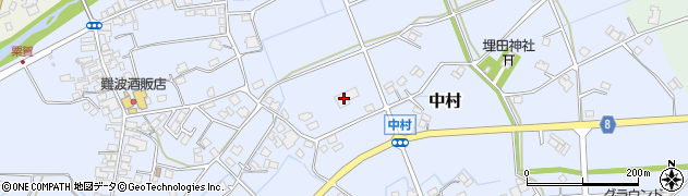 兵庫県神崎郡神河町中村442周辺の地図