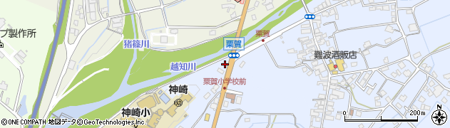兵庫県神崎郡神河町中村58周辺の地図