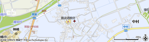 兵庫県神崎郡神河町中村151周辺の地図