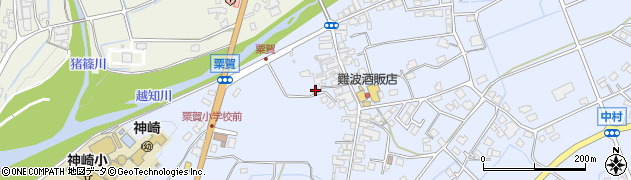 兵庫県神崎郡神河町中村73周辺の地図