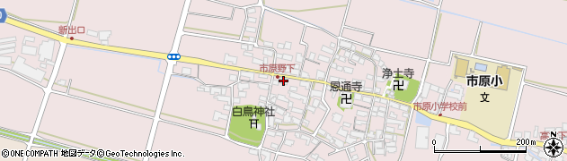 滋賀県東近江市市原野町2290周辺の地図