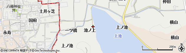 京都府亀岡市旭町池ノ上周辺の地図