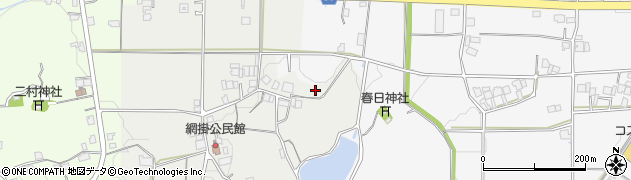 兵庫県丹波篠山市網掛周辺の地図