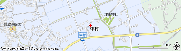 兵庫県神崎郡神河町中村464周辺の地図