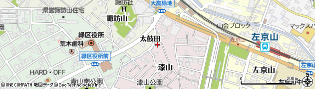 愛知県名古屋市緑区漆山901周辺の地図