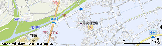 兵庫県神崎郡神河町中村46周辺の地図