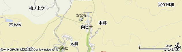 愛知県豊田市坂上町本郷7周辺の地図