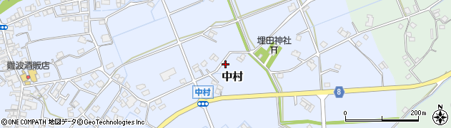 兵庫県神崎郡神河町中村715周辺の地図