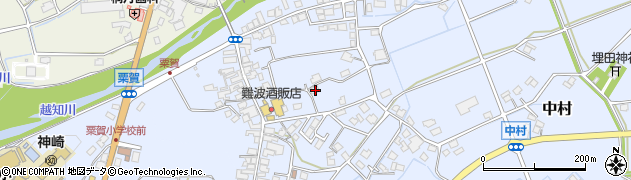 兵庫県神崎郡神河町中村150周辺の地図