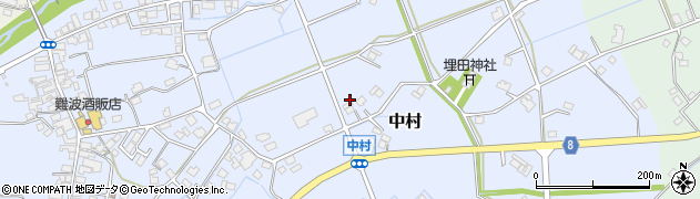 兵庫県神崎郡神河町中村438周辺の地図