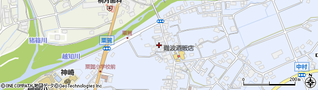 兵庫県神崎郡神河町中村44周辺の地図