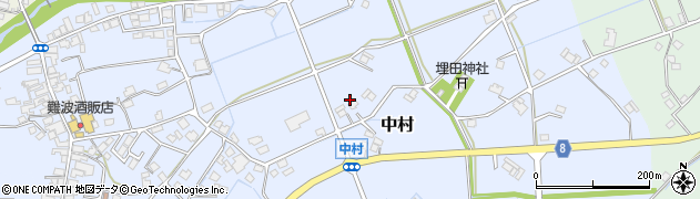 兵庫県神崎郡神河町中村438-1周辺の地図