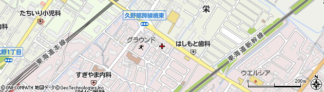 滋賀県野洲市小篠原1800周辺の地図