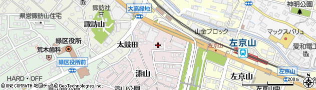 愛知県名古屋市緑区漆山177周辺の地図