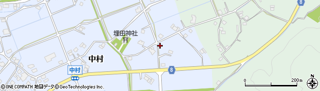 兵庫県神崎郡神河町中村583周辺の地図