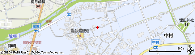 兵庫県神崎郡神河町中村149周辺の地図