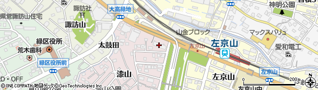 愛知県名古屋市緑区漆山148周辺の地図