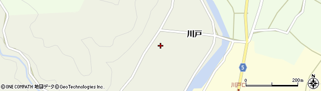 岡山県美作市川戸164周辺の地図