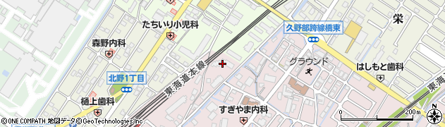 滋賀県野洲市小篠原2352周辺の地図