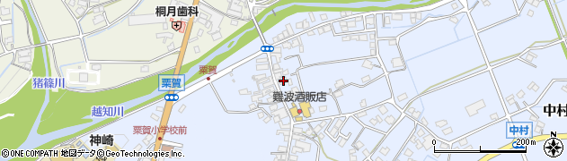 兵庫県神崎郡神河町中村175周辺の地図