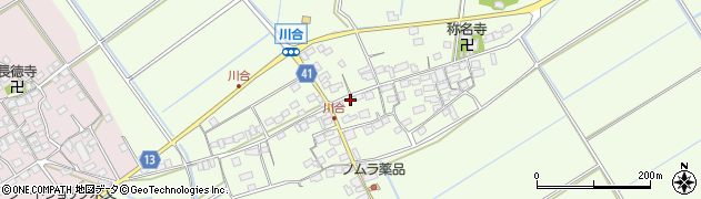 滋賀県東近江市川合町1545周辺の地図