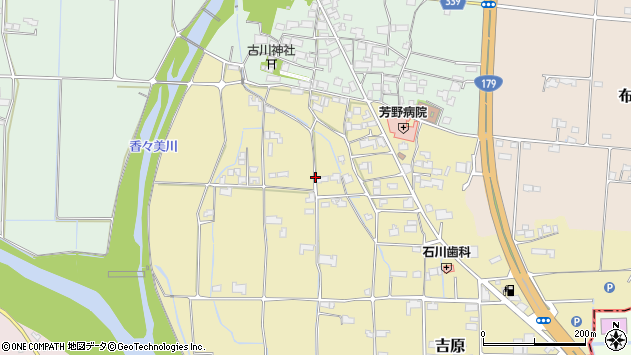 〒708-0332 岡山県苫田郡鏡野町吉原の地図