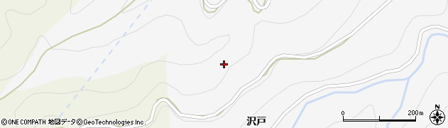 愛知県東栄町（北設楽郡）中設楽（ヲコシ）周辺の地図
