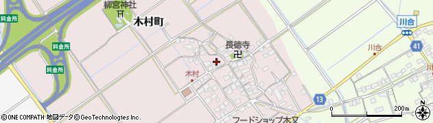 滋賀県東近江市木村町354周辺の地図