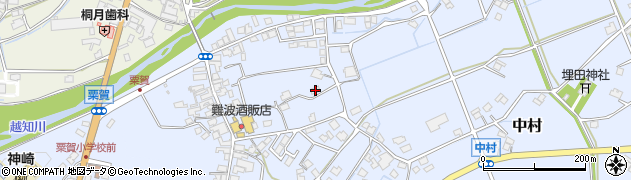 兵庫県神崎郡神河町中村195周辺の地図