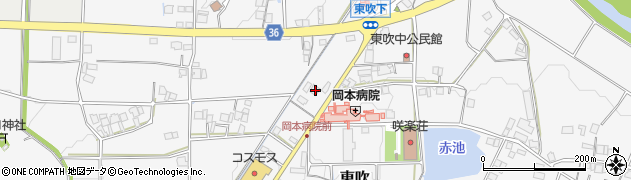 兵庫県丹波篠山市東吹1060周辺の地図