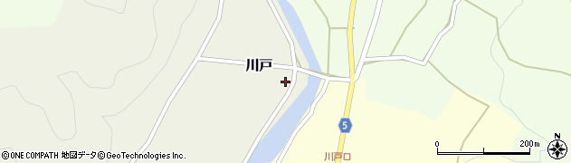 岡山県美作市川戸129周辺の地図