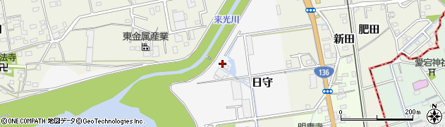 静岡県田方郡函南町日守1290周辺の地図