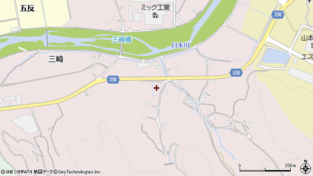 〒719-3226 岡山県真庭市三崎の地図