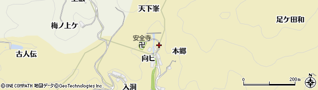 愛知県豊田市坂上町本郷12周辺の地図