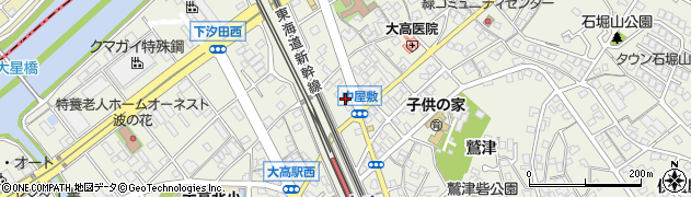 愛知県名古屋市緑区大高町中屋敷周辺の地図