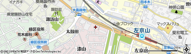 愛知県名古屋市緑区漆山143周辺の地図
