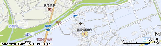 兵庫県神崎郡神河町中村174周辺の地図