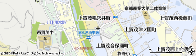 志久呂橋周辺の地図