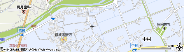 兵庫県神崎郡神河町中村211周辺の地図