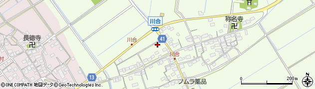 滋賀県東近江市川合町1398周辺の地図
