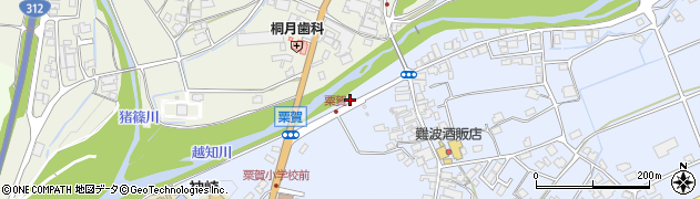 兵庫県神崎郡神河町中村50周辺の地図